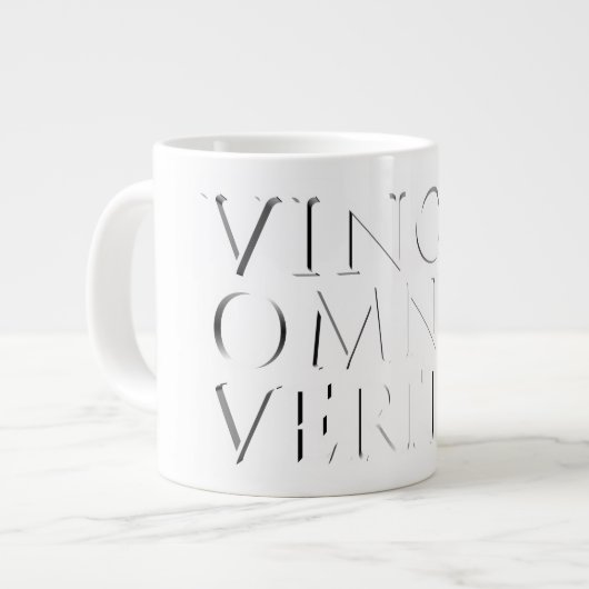 VINCIT OMNIA VERITAS - Leichte Tasse des Riesenkaf (Vorderseite Links)