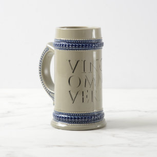 VINCIT OMNIA VERITAS - Leichter Bierstein Bierglas