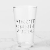 VINCIT OMNIA VERITAS - Leichtglas Glas (Vorderseite)