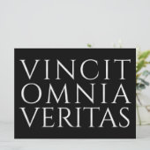 VINCIT OMNIA VERITAS - Licht (Stehend Vorderseite)