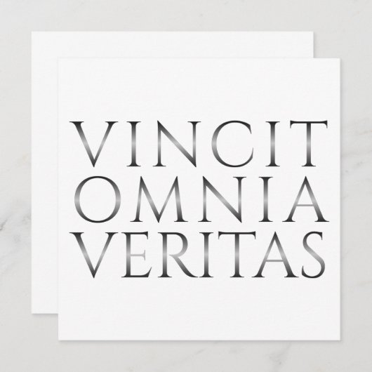 VINCIT OMNIA VERITAS - Licht (Vorne/Hinten)