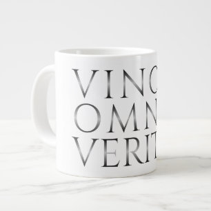 VINCIT OMNIA VERITAS - Licht Jumbo-Tasse