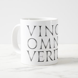VINCIT OMNIA VERITAS - Licht Jumbo-Tasse