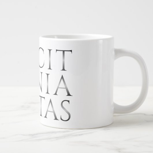 VINCIT OMNIA VERITAS - Licht Jumbo-Tasse (Rechts)