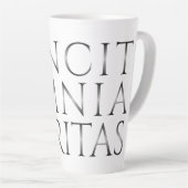 VINCIT OMNIA VERITAS - Licht Milchtasse (Rechte Ecke)