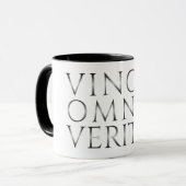 VINCIT OMNIA VERITAS - Licht Tasse (Vorderseite Links)