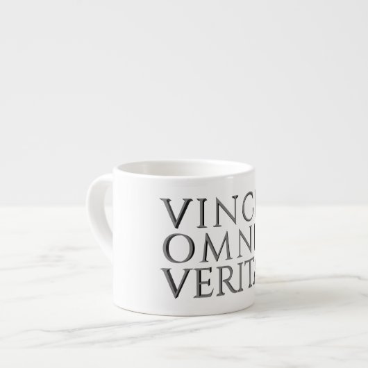 VINCIT OMNIA VERITAS - Light Espresso Cup Espressotasse (Vorderseite Links)