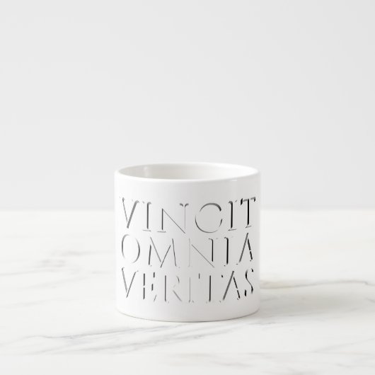 VINCIT OMNIA VERITAS - Light Espresso Cup Espressotasse (Vorderseite)