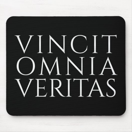 VINCIT OMNIA VERITAS MAUSPAD (Vorne)