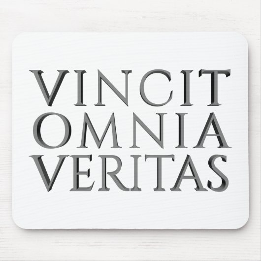 VINCIT OMNIA VERITAS MAUSPAD (Vorne)