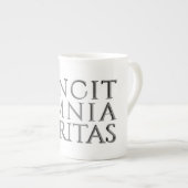VINCIT OMNIA VERITAS - Tasse der China des leichte (Vorderseite Rechts)