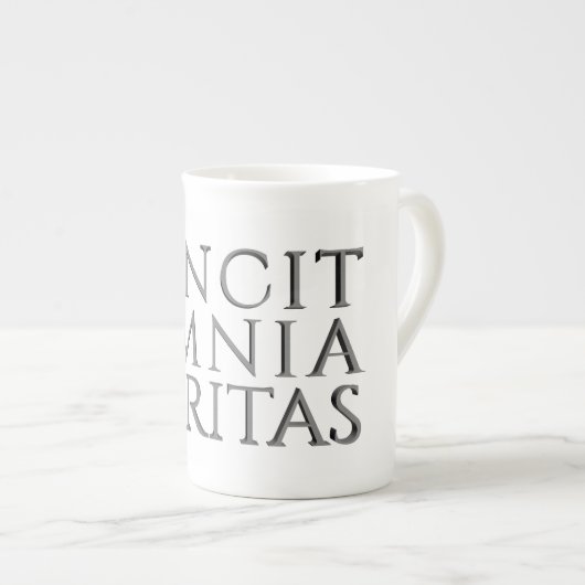VINCIT OMNIA VERITAS - Tasse der China des leichte (Vorderseite Rechts)
