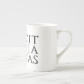 VINCIT OMNIA VERITAS - Tasse der China des leichte (Rechts)