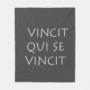 Vincit qui se vince fleecedecke