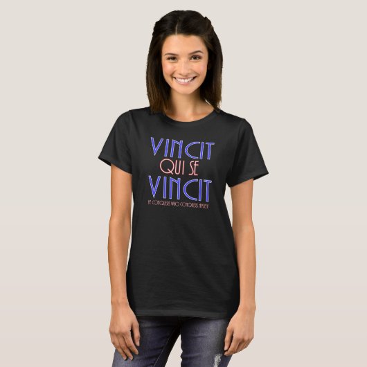 Vincit Qui Se Vincit T-Shirt (Vorne ganz)