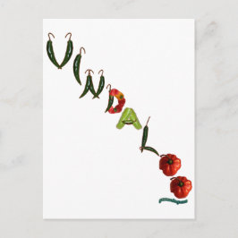 Vindaloo Chili Paprikaschoten Postkarte