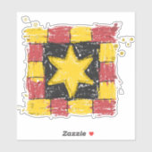 Vindheim Populace - ausgetragen Aufkleber (Blatt)