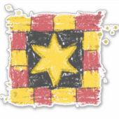 Vindheim Populace - ausgetragen Aufkleber (Vorderseite)