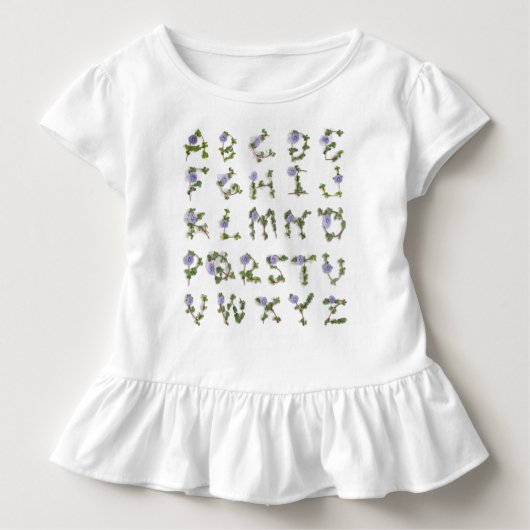Vine Alphabet T-Shirt (Vorderseite)