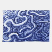 Vines Blue Küchentuch (Horizontal)