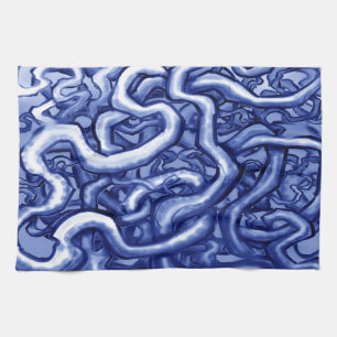 Vines Blue Küchentuch