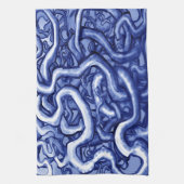 Vines Blue Küchentuch (Vertikal)