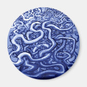 Vines Blue Magnet (Vorne)