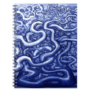 Vines Blue Notizblock