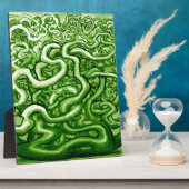 Vines GREEN Fotoplatte (Seite)