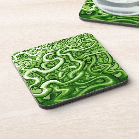 Vines GREEN Getränkeuntersetzer (Linke Seite)