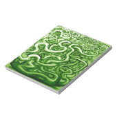 Vines GREEN Notizblock (Rotiert)