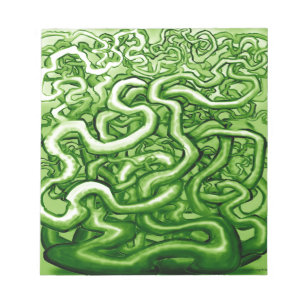 Vines GREEN Notizblock