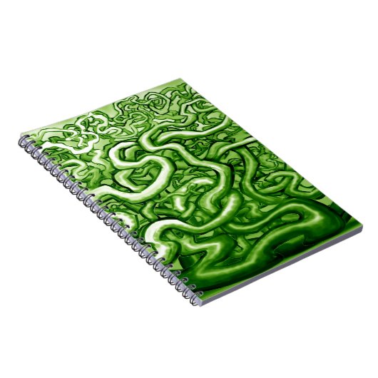 Vines GREEN Notizblock (Rechte Seite)