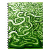 Vines GREEN Notizblock (Vorderseite)