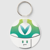 Vinesauce Mushroom Schlüsselanhänger (Vorderseite)