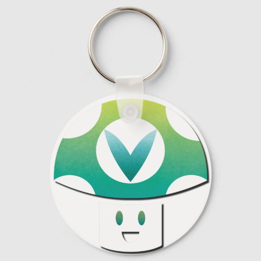 Vinesauce Mushroom Schlüsselanhänger (Vorderseite)