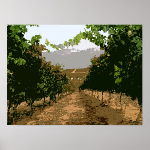 VINEYARD 3 POSTER