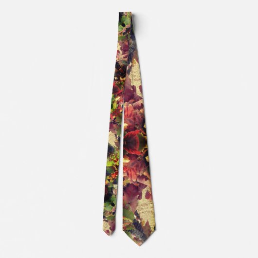 Vineyard Abstrakt Neck Tie Krawatte (Rückseite)