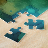 Vineyard Alcohol Ink Puzzle (Seite)