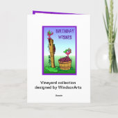 Vineyard birthday karte (Rückseite)