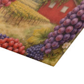 Vineyard Grapes Cutting Board | Wine Gift Schneidebrett (Ecke)