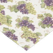 Vineyard Grapes Table Runner – Wine Entertaining Mittelgroßer Tischläufer (Ecke)