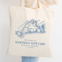 Vineyard Haven MA Hochzeitsgeschenk Navy Blau Will