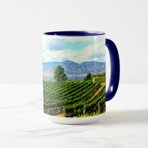 Vineyard Rocky Mountain Blue Lake Tasse