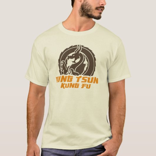 Ving Tsun Kung Fu Dragon 2c T-Shirt (Vorderseite)