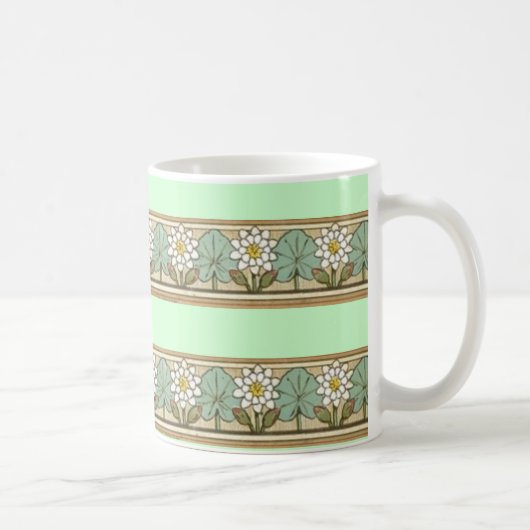 Vingage Gartentasse Kaffeetasse (Rechts)