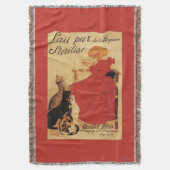 Vingeanne Milch-Mädchen mit Katzen Decke (Vorderseite Vertikal)