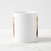 Vingeanne Milk Girl mit Katzen Jumbo-Tasse (Vorderseite)