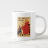 Vingeanne Milk Girl mit Katzen Jumbo-Tasse (Rechts)