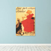 Vingeanne Milk Girl mit Katzen Leinwanddruck (Insitu (Holzboden))